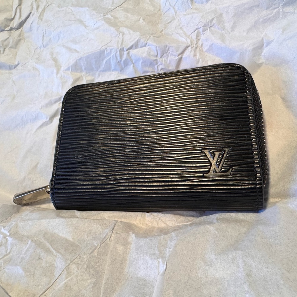 Louis Vuitton Epi Black Coin Purse